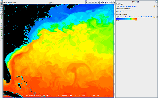 McIDAS-V image from a GRIB2 file.