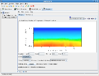 pressure on y axis and longitude on xaxis