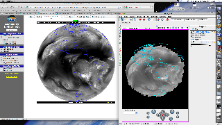 McIDAS-V Full Disk, show at -6 -9 mag.